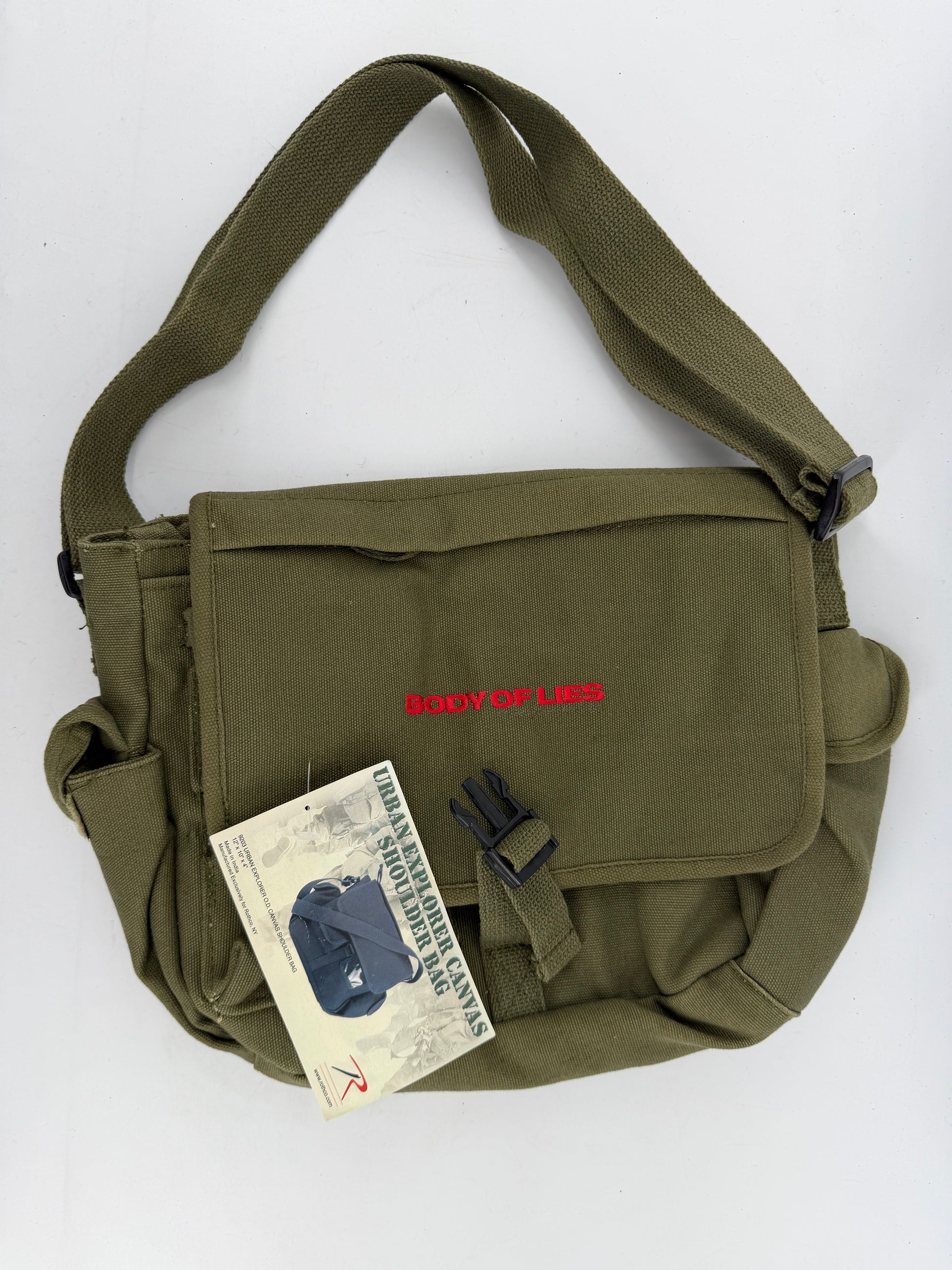 Canvas Shoulder Bag Cast & Crew Gift Body of Lies (2008) Crew Gift Y'allywood Props