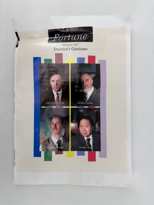 Fortune Magazine Cover A Beautiful Mind (2001)