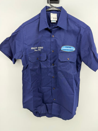TOFOG 30 Odd Foot of Grunts Gas Station Shirt Russel Crowe's Band Music Memorabilia Y'allywood Props