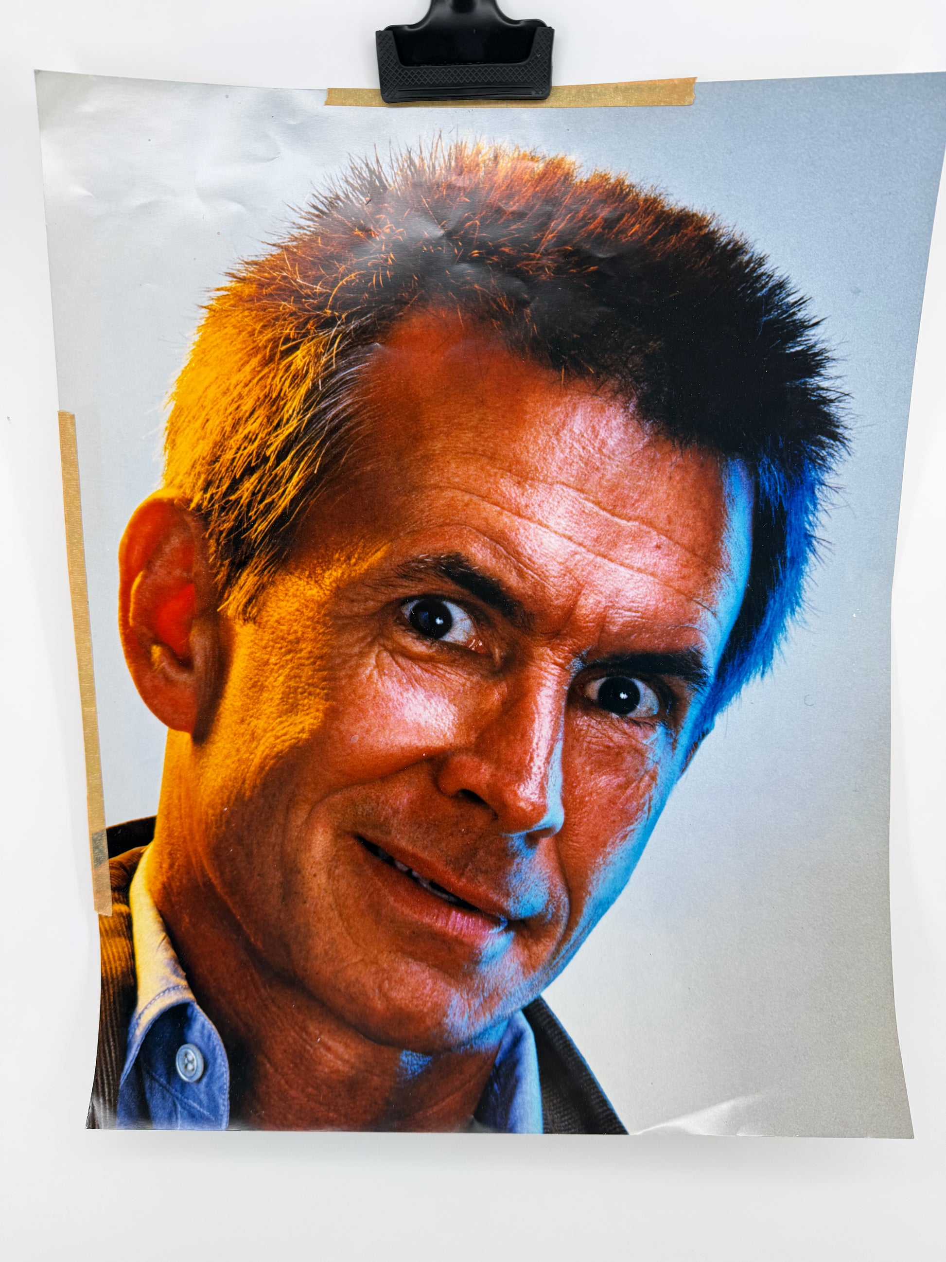 Anthony Perkins 16x20" Universal Art Dept Photo Psycho III (1986) Movie Prop Y'allywood Props