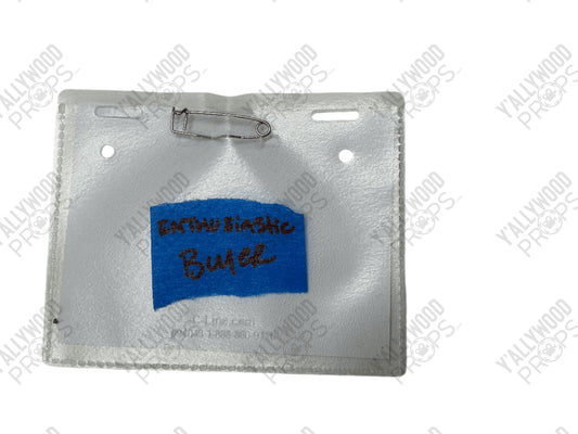 1984 Atlanta Toy Expo Buyer Name Tag The Beanie Bubble (2023) Movie Prop Y'allywood Props