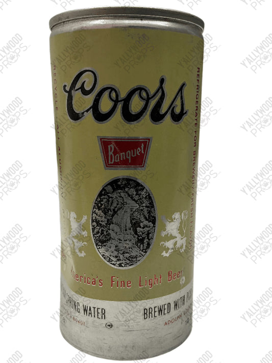 Vintage Coors Banquet Cans Cobra Kai (2018) Movie Prop Y'allywood Props