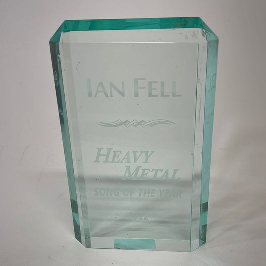 Ian Fell’s Heavy Metal Award from Constantine Movie Prop Y'allywood Props   