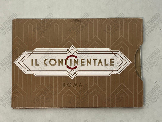 Gold Continental Roma Room Key John Wick 2 Movie Prop Y'allywood Props