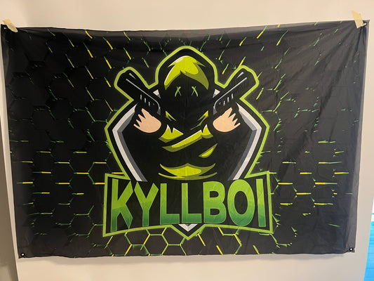 KyllBoy Flag The Family Plan w/ Mark Wahlberg Movie Prop Y'allywood Props   