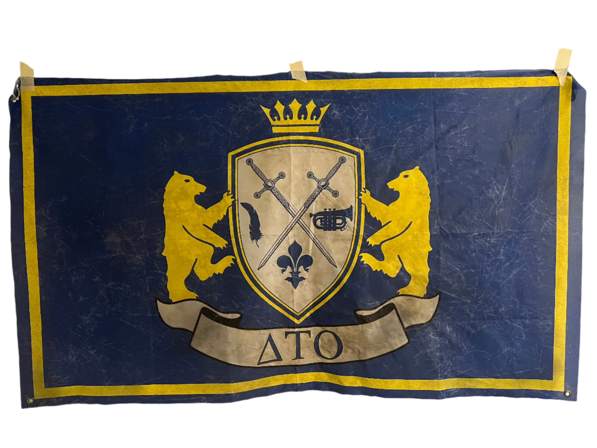DTO Fraternity Flag from Life of the Party Movie Prop Y'allywood Props   