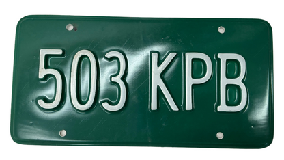 License Plates Franklin & Bash (TV Series 2011-2014)