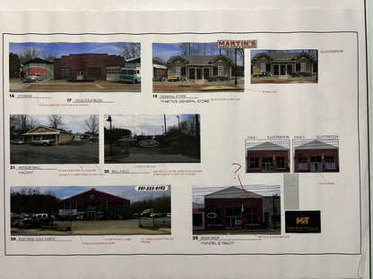 Mena Street Blueprints American Made Movie Prop Atlanta Brick Co Site Pics 3  