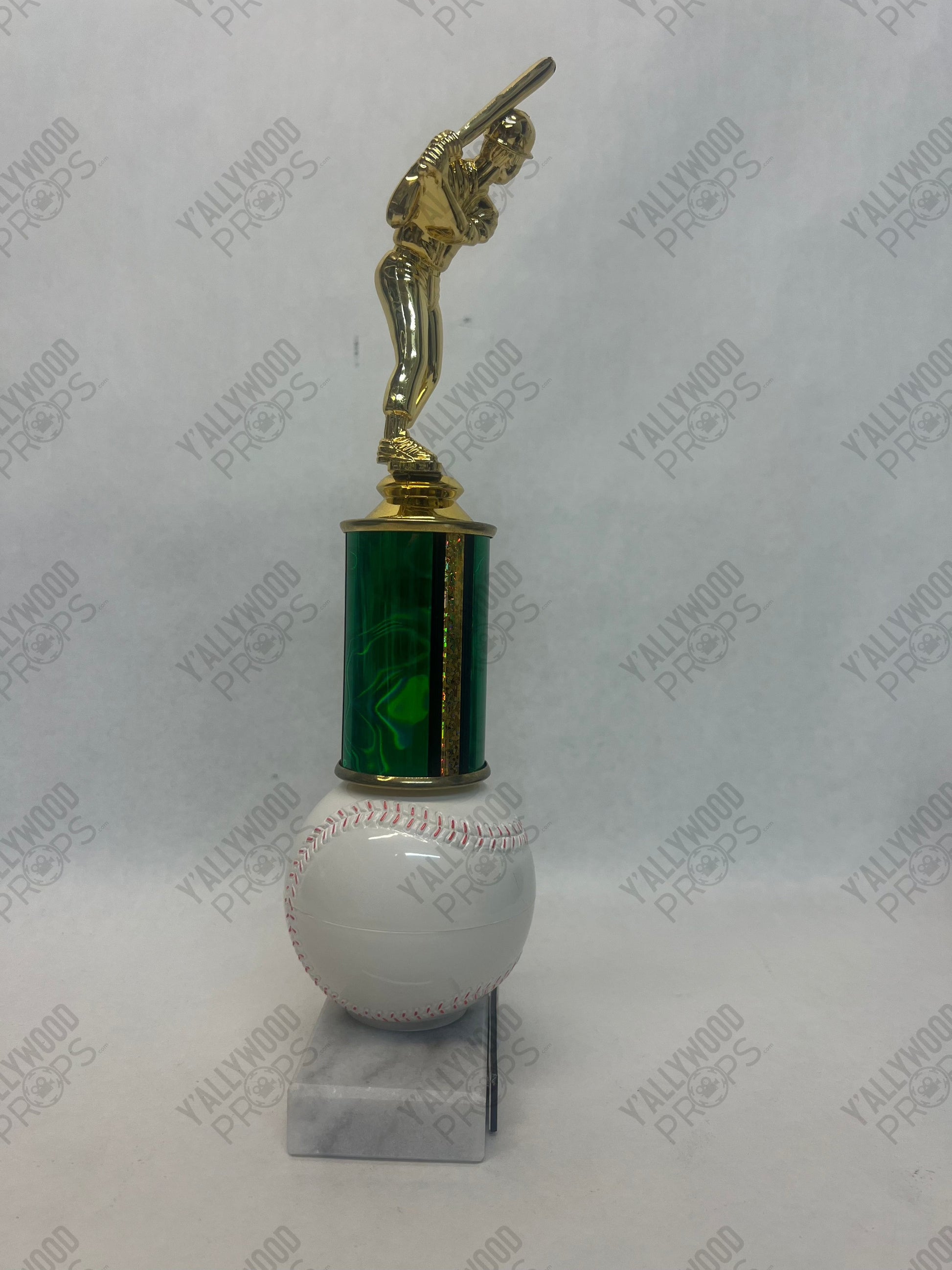 Adonis Creed High School Baseball Trophy Creed III (2023) Movie Prop Y'allywood Props