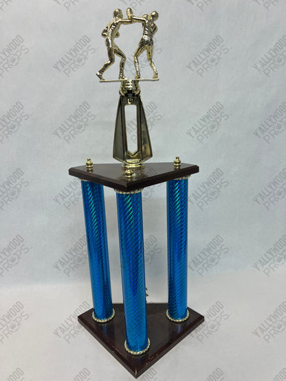 Jonathan Major's Boxing Trophy Creed III (2023) Movie Prop Y'allywood Props