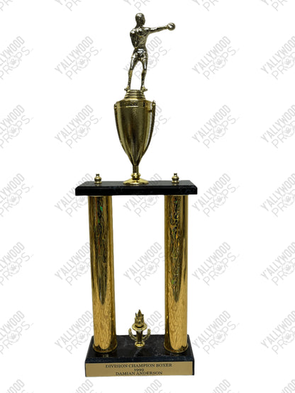 Jonathan Major's Trophy Creed III (2023) Movie Prop Y'allywood Props