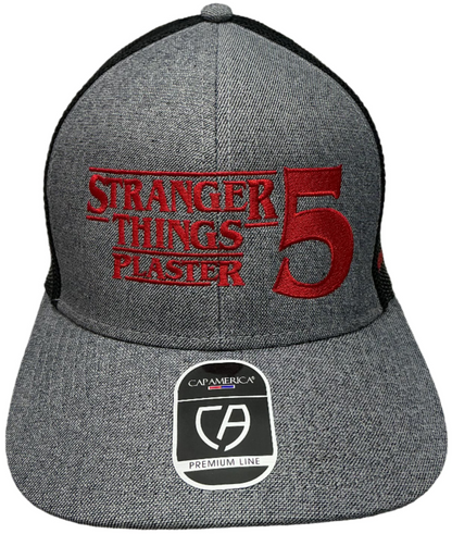 Stranger Things S5 Light Grey Hat Cast & Crew Gift Memorabilia Y'allywood Props