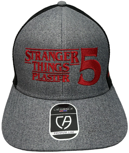 Stranger Things S5 Light Grey Hat Cast & Crew Gift Memorabilia Y'allywood Props