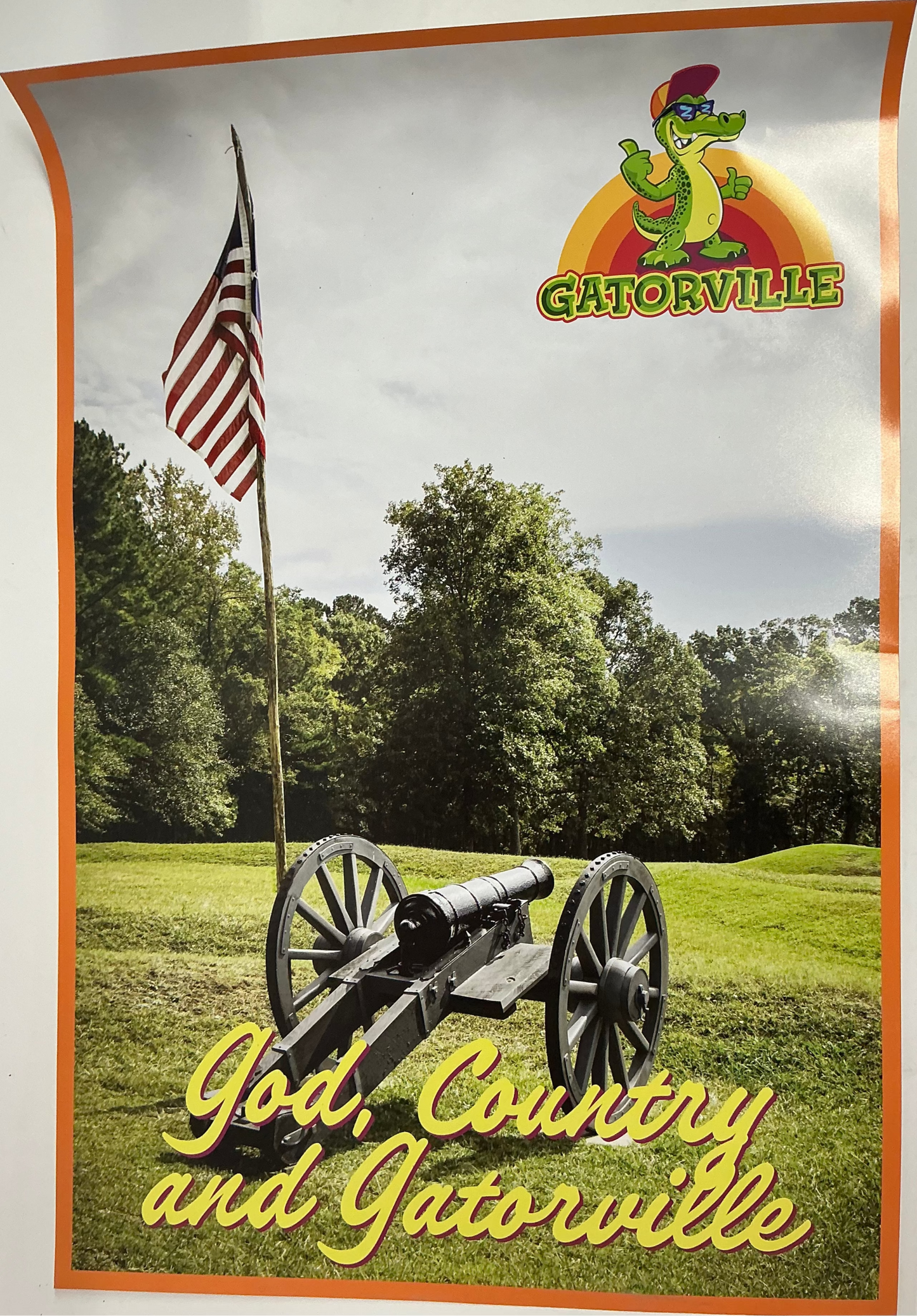 Gatorville Posters Bad Boys 4 Ride or Die (2024) Movie Prop Y'allywood Props God Country & Gatorville