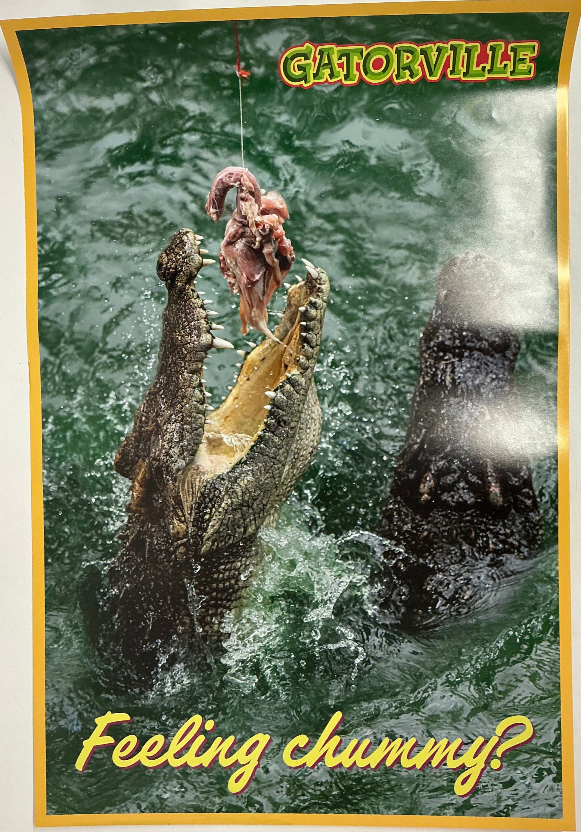 Gatorville Posters Bad Boys 4 Ride or Die (2024) Movie Prop Y'allywood Props Feeling Chummy?