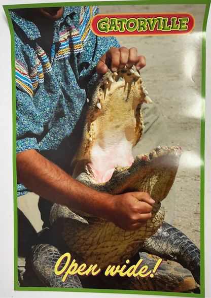Gatorville Posters Bad Boys 4 Ride or Die (2024) Movie Prop Y'allywood Props Open Wide!