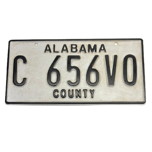 Alabama County License Plates Just Mercy Movie Prop Y'allywood Props   