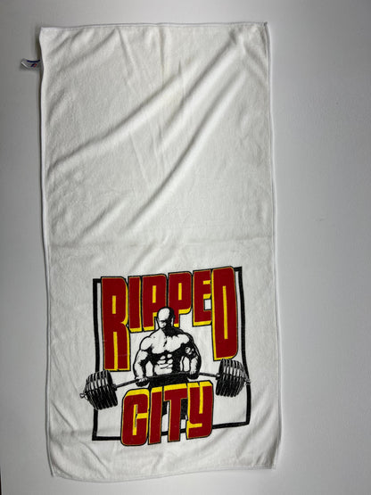 Ripped City Gym Towel from Stargirl DC Comics TV Show Production Used Movie Prop Y'allywood Props   