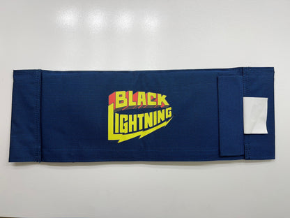 Black Lightning DC Comics TV Show Blue Chairback Multiple Names Available Movie Prop Y'allywood Props   