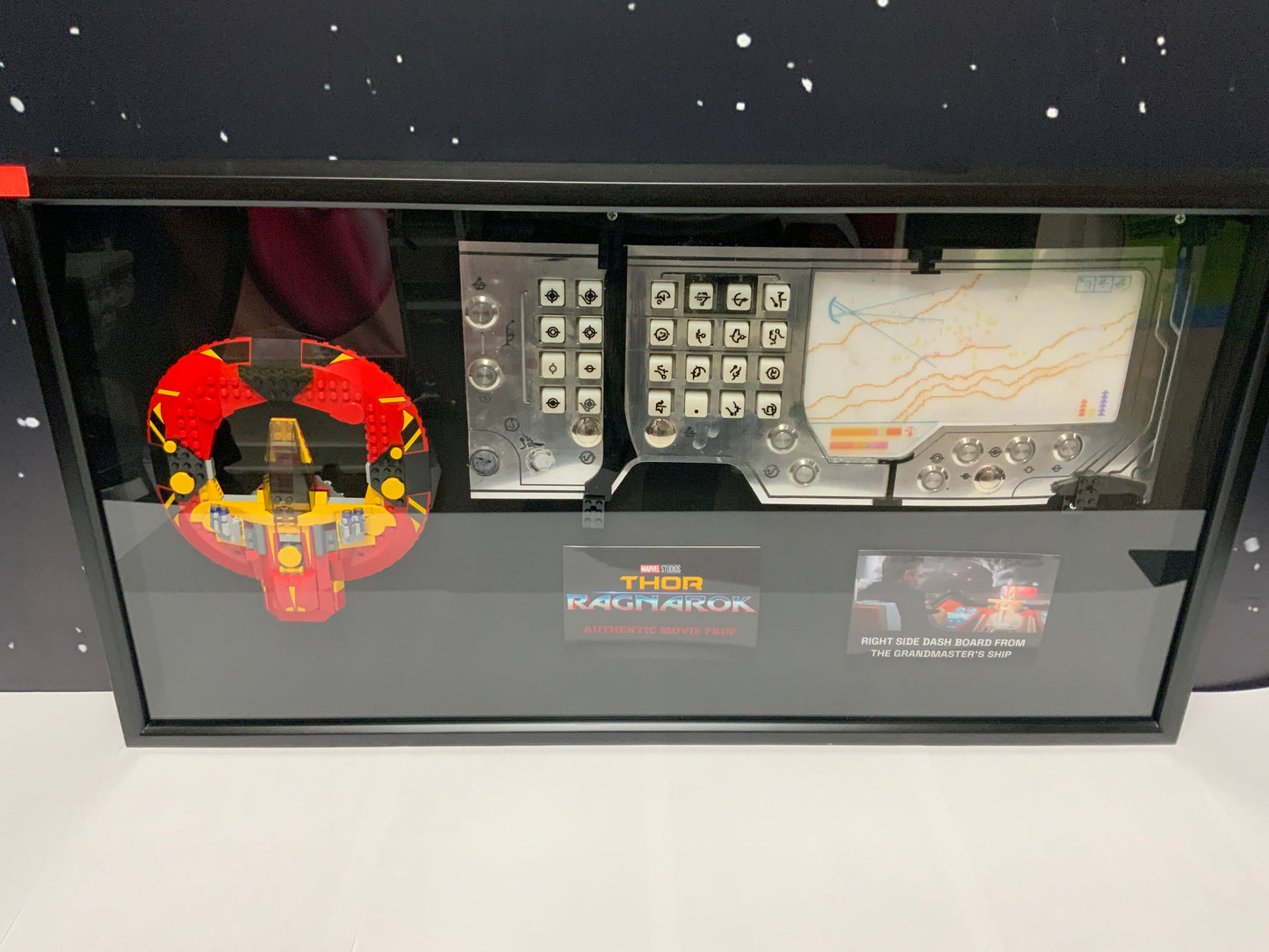 The Grandmaster's Ship Dashboard, from Thor Ragnarok Movie Prop Y'allywood Props   