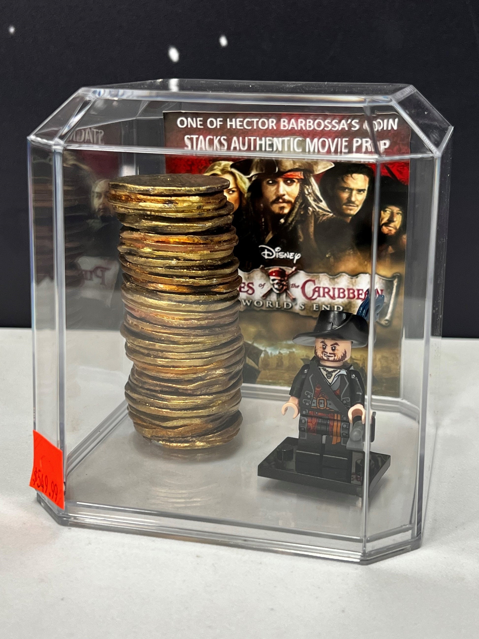 Pirate Coin Stack, from Pirates of the Caribbean: At World's End Movie Prop Y'allywood Props   