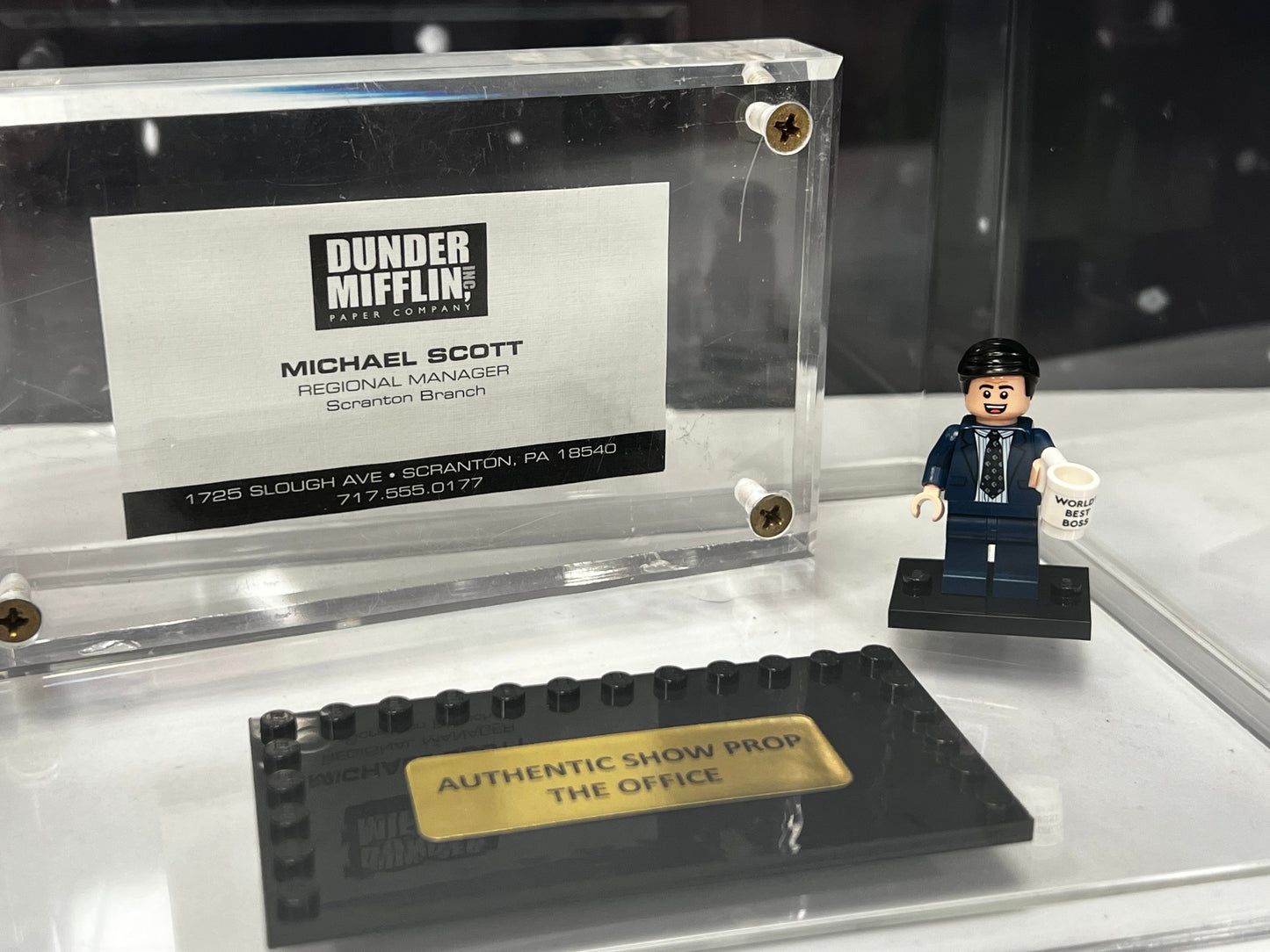 Michael Scott's Business Card, from The Office Movie Prop Y'allywood Props   