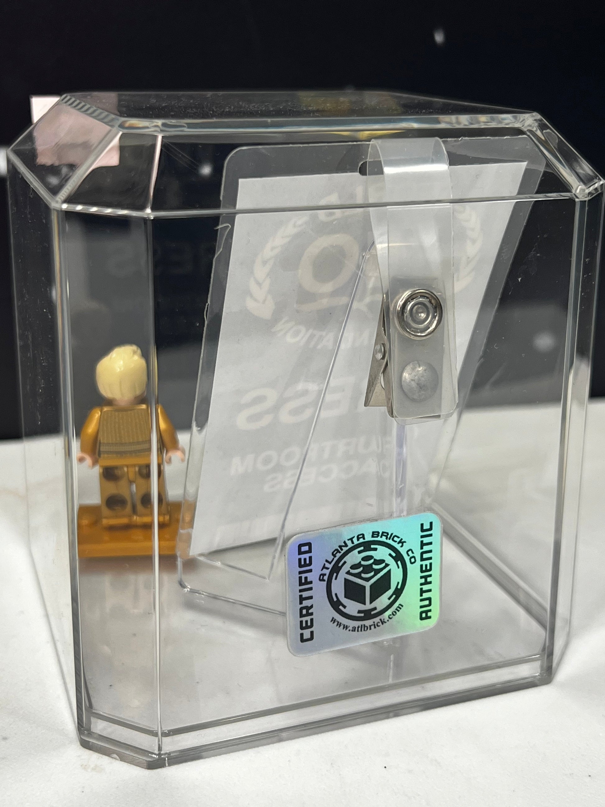 World Organization Press Badge, from Austin Powers in Goldmember Movie Prop Y'allywood Props   