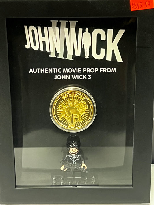 Lion Coin, from John Wick 3 Movie Prop Y'allywood Props   